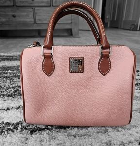 Dooney and Bourke Pebble Grain Small Zip Satchel